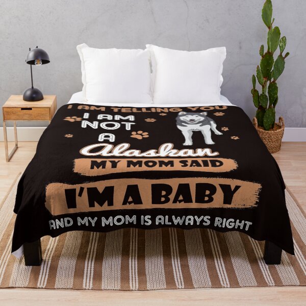 Item preview, Alaskan I&x27;m Telling My Mom Dog Mother&x27;s Day T-shirt essentiel designed and sold by blossomcuaz06.
