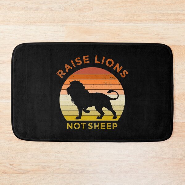 Item preview, Raise Lions not sheep designed and sold by likebakerdo.