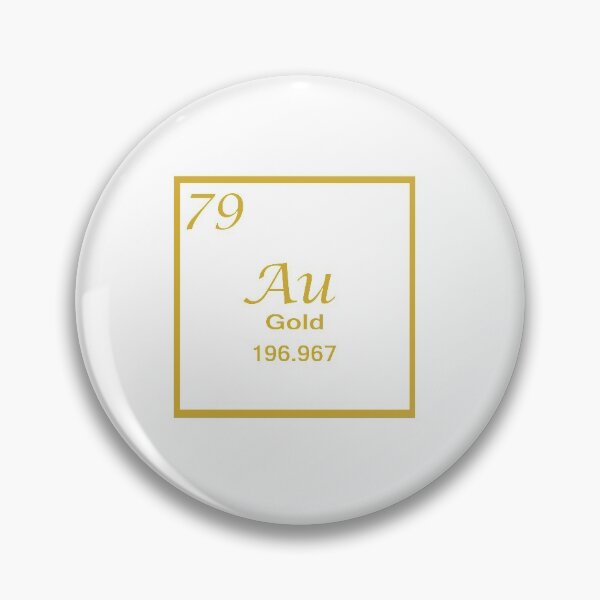 Item preview, Gold (Au) Chemical Symbol T-Shirt designed and sold by Uday24.