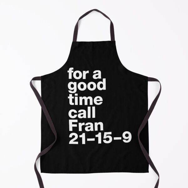 Item preview, "For a good time call Fran 21-15-9" motivating, humorous Crossfit statement designed and sold by TrueType.