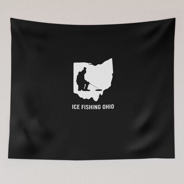 Item preview, Ice fishing Ohio designed and sold by ElBeDesigns.