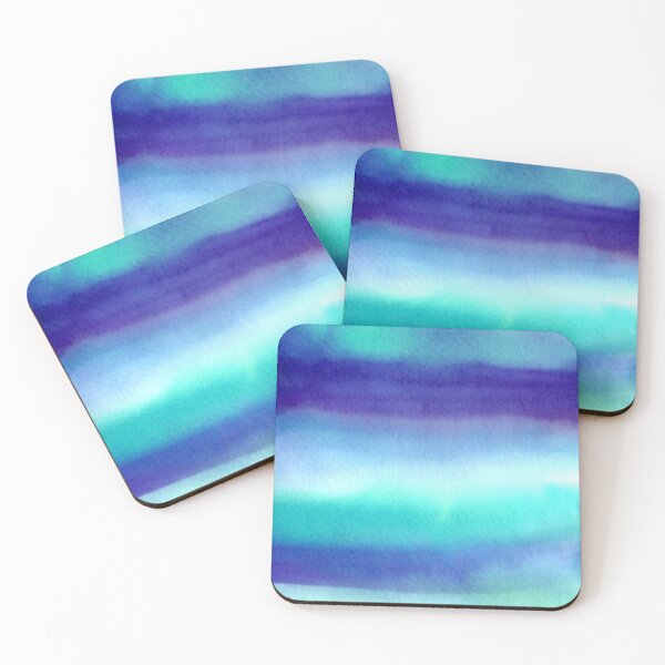 Item preview, Blue Blended Stripes designed and sold by Carolina Diaz.