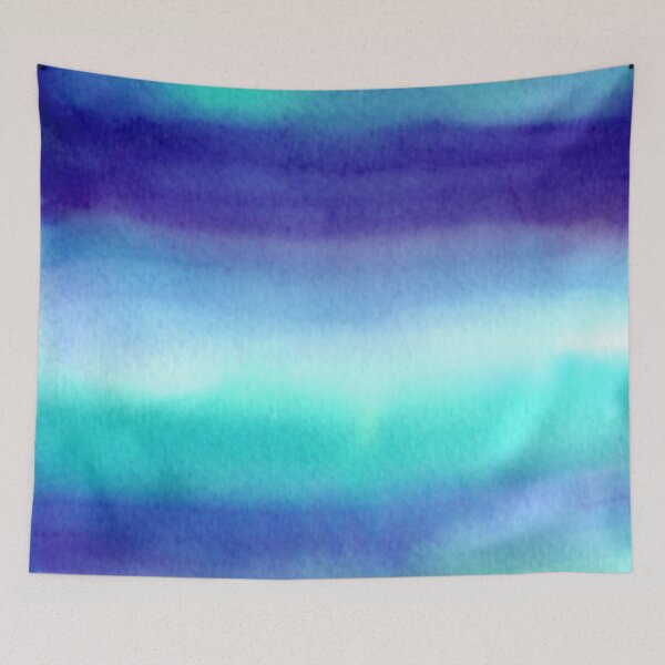 Item preview, Blue Blended Stripes designed and sold by Carolina Diaz.