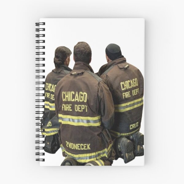 Item preview, Chicago Fire - Kidd, Otis and Cruz - Miranda Rae Mayo, Yuri Sardarov, Joe Minoso designed and sold by AaPink.