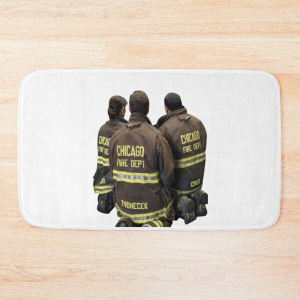 Item preview, Chicago Fire - Kidd, Otis and Cruz - Miranda Rae Mayo, Yuri Sardarov, Joe Minoso designed and sold by AaPink.