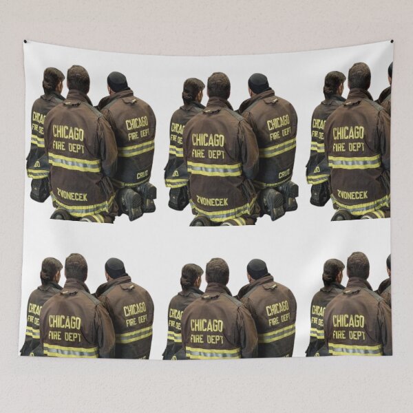 Item preview, Chicago Fire - Kidd, Otis and Cruz - Miranda Rae Mayo, Yuri Sardarov, Joe Minoso designed and sold by AaPink.