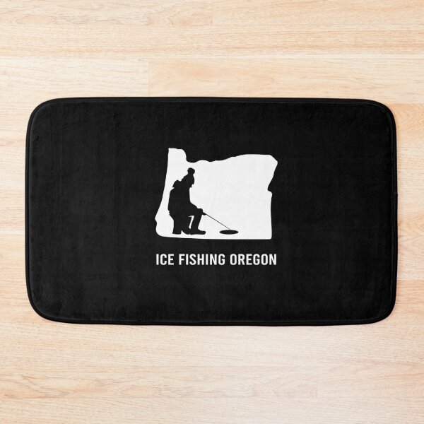 Item preview, Ice fishing Oregon designed and sold by ElBeDesigns.