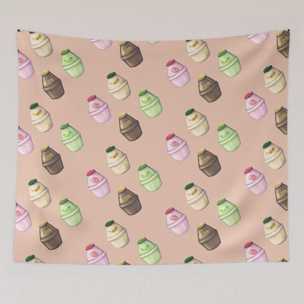 Item preview, Korean Banana Milk Drink Sticker Pack designed and sold by jepchan.