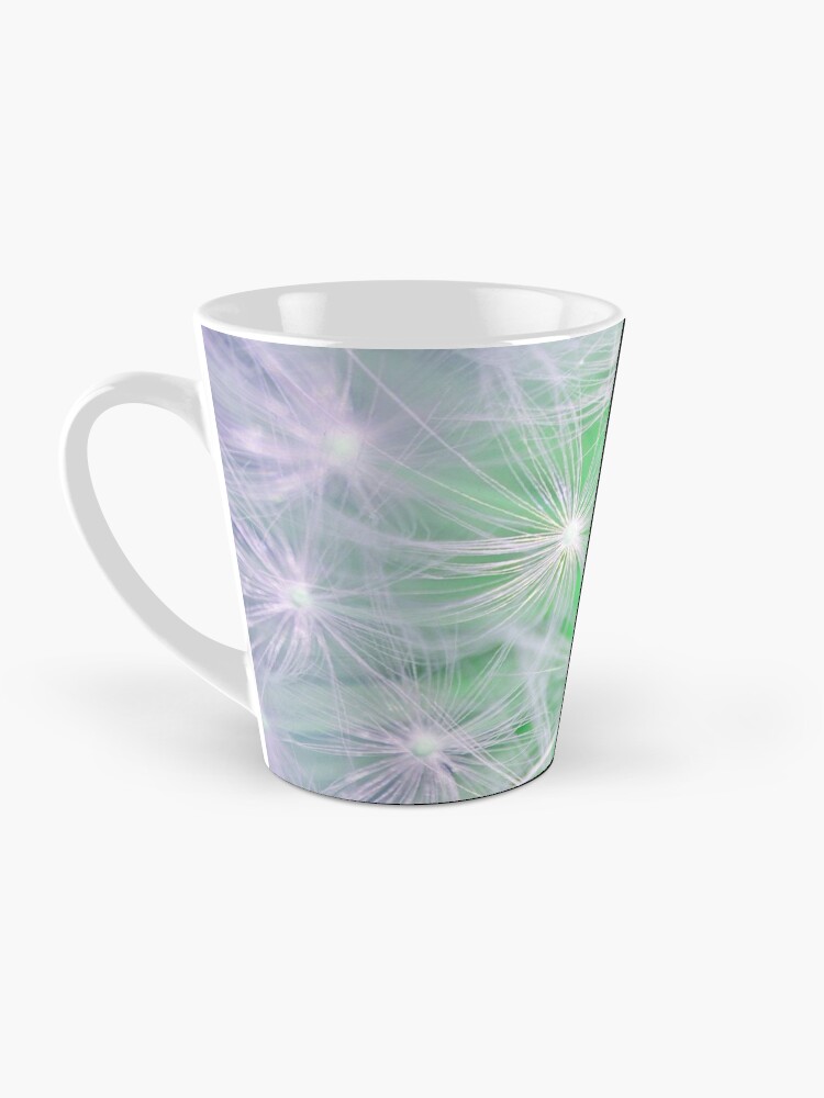 Thumbnail 3 of 4, Coffee Mug, Dandelion abstract designed and sold by April Dowling.