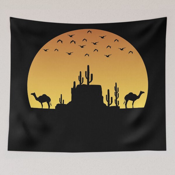 Item preview, Desert Scenery Silhoutte designed and sold by Rag-Dog.