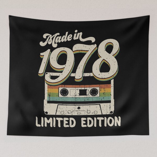 Item preview, Made In 1978 Limited Edition T-Shirt, All Original Parts, Aged To Perfection, Vintage Design, Vintage 1978 designed and sold by UniqueStylistic.