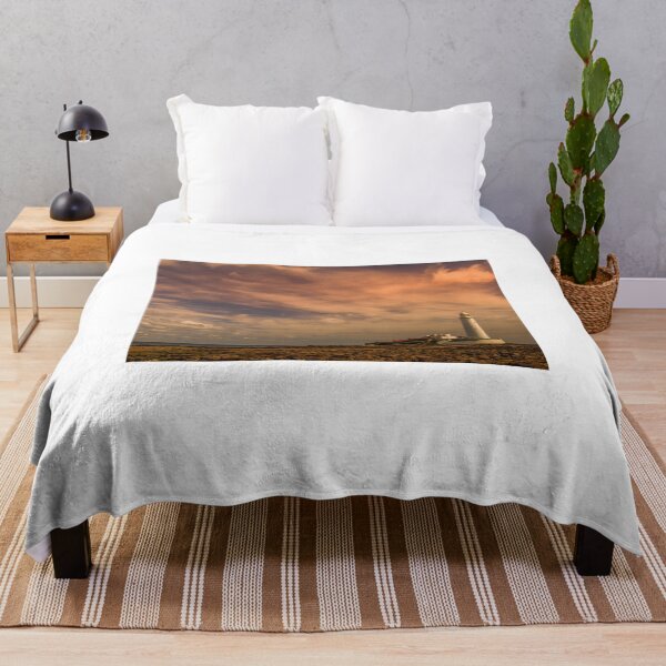 Item preview, Early morning at St Marys Lighthouse in Northumberland designed and sold by MichaelBShannon.