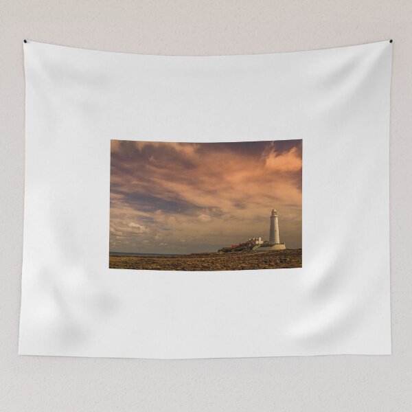 Item preview, Early morning at St Marys Lighthouse in Northumberland designed and sold by MichaelBShannon.