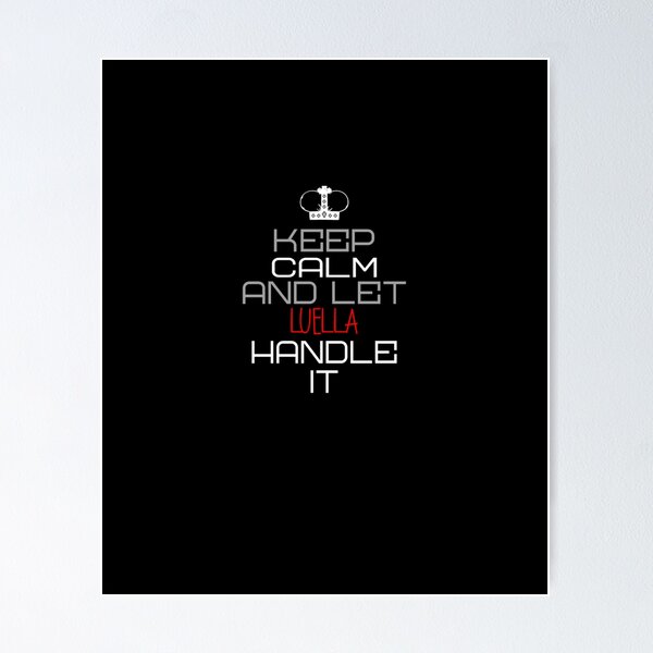 Item preview, Keep Calm And Let Luella Handle It designed and sold by IcyTees.