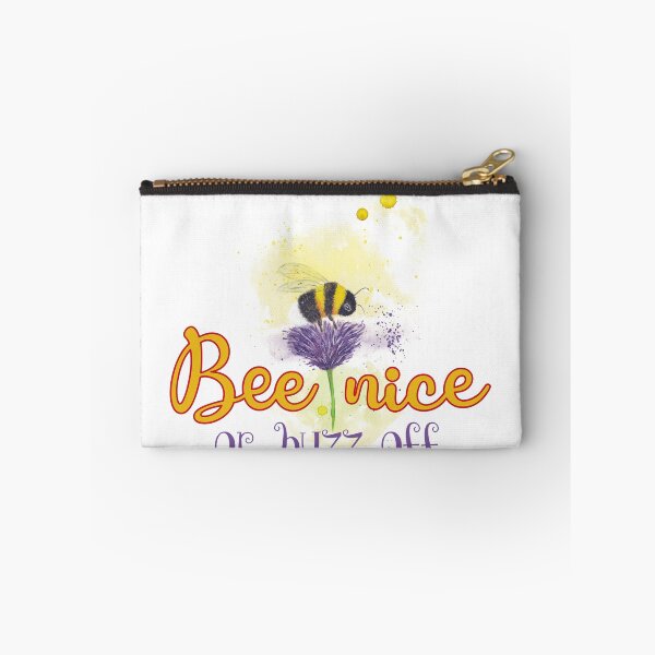 Item preview, Bee Nice or buzz off designed and sold by CarpenterPhoto.
