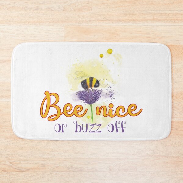 Item preview, Bee Nice or buzz off designed and sold by CarpenterPhoto.