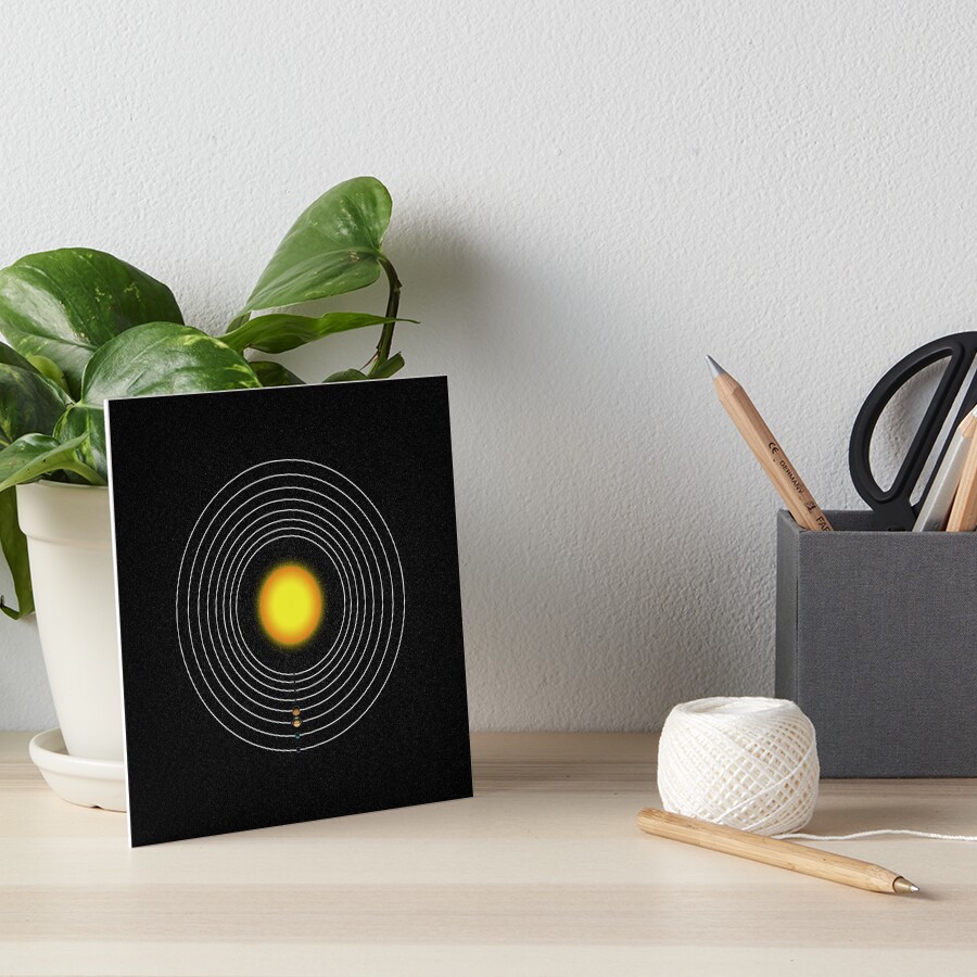 Item preview, Art Board Print designed and sold by Sonaa.
