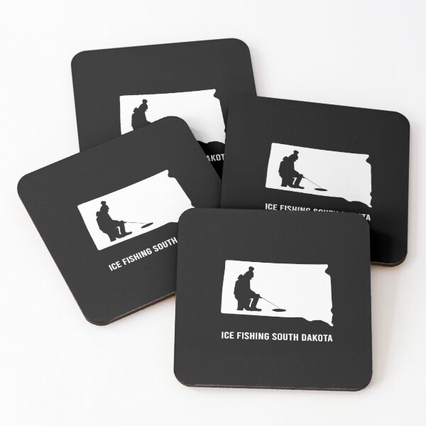 Item preview, Ice fishing South Dakota designed and sold by ElBeDesigns.