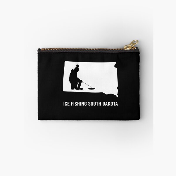 Item preview, Ice fishing South Dakota designed and sold by ElBeDesigns.