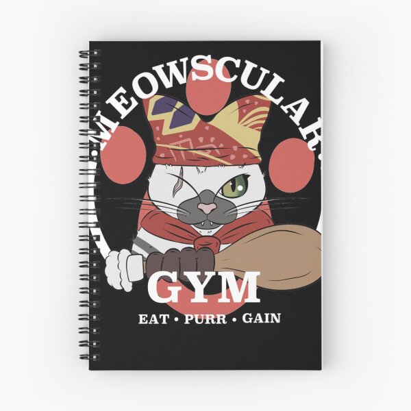Item preview, Meowscular Gym Classic T-Shirt designed and sold by WilmerHills.