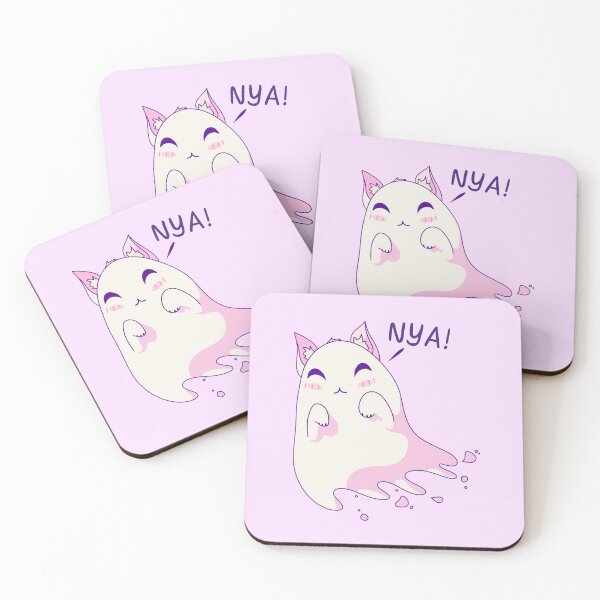 Item preview, Nya! Ghost Cat designed and sold by ForTheFrogWar.