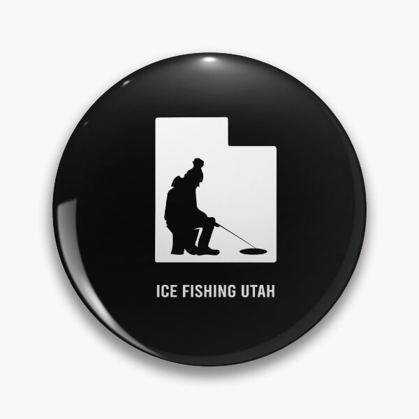 Item preview, Ice fishing Utah designed and sold by ElBeDesigns.
