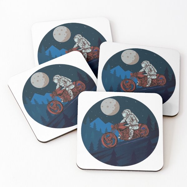 Item preview, Astronaut Bear Riding A Motorcycle designed and sold by MoSaid.