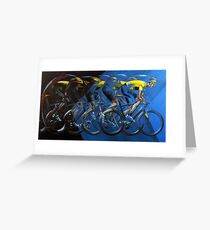 Pedal power Greeting Card