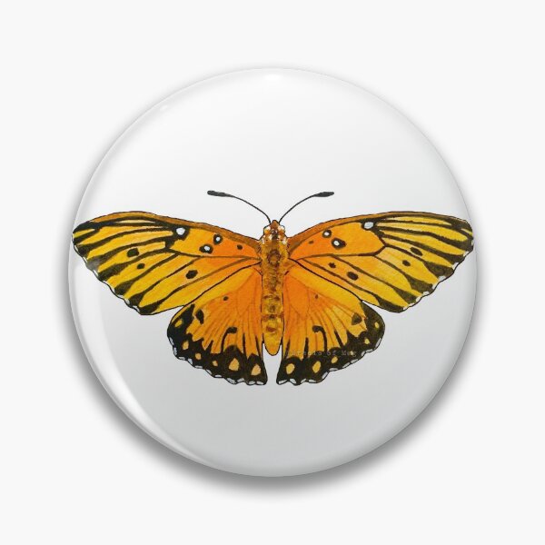Item preview, Gulf Fritillary Butterfly designed and sold by StudioOfMeg.