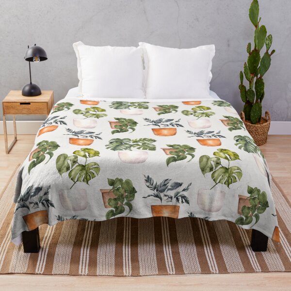 Item preview, Potted Plants Pattern  designed and sold by Fauxfell.