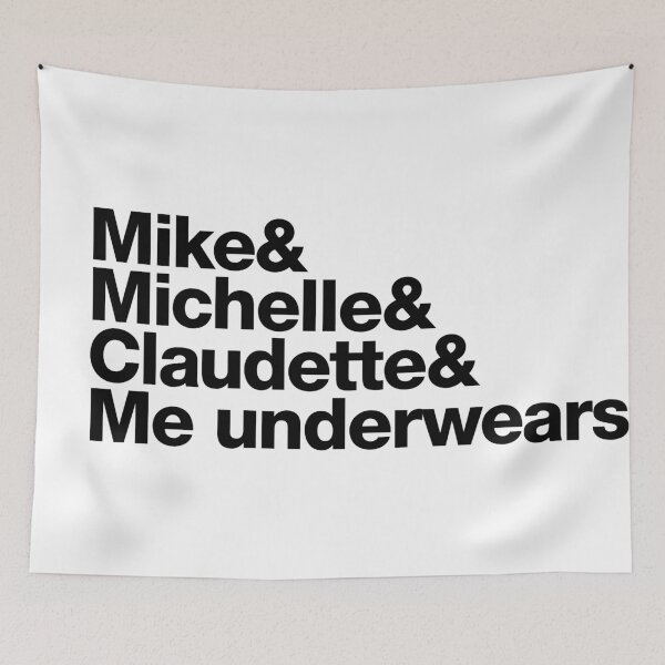 Item preview, The Room and Me underwears (black text) designed and sold by Lolvetica.