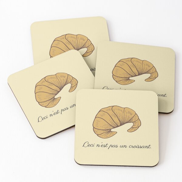 Item preview, This is not a croissant decorating birthday gift idea designed and sold by Print  Androïde.