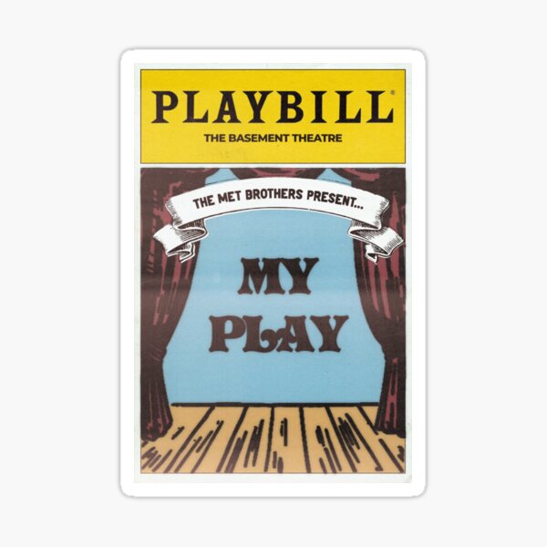 ajr my play inspired Sticker