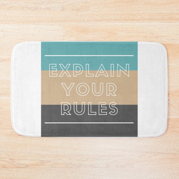 Item preview, Explain your rules designed and sold by Simi2020.
