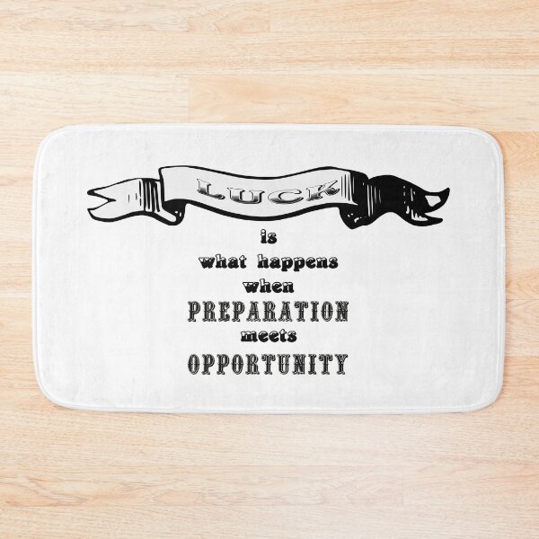 Item preview, Luck Is What Happens When Preparation Meets Opportunity (Vintage) designed and sold by superdumb70.