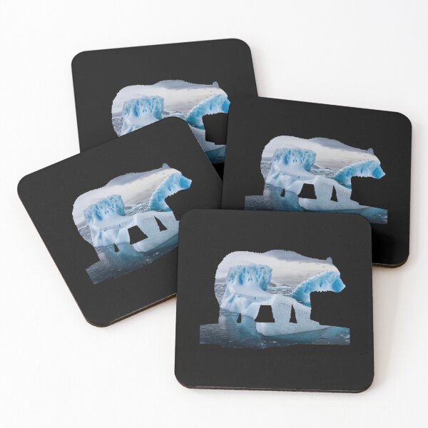 Item preview, Polar Bear Climate Change North Pole Melting Ice Glacier designed and sold by Lenny Stahl.