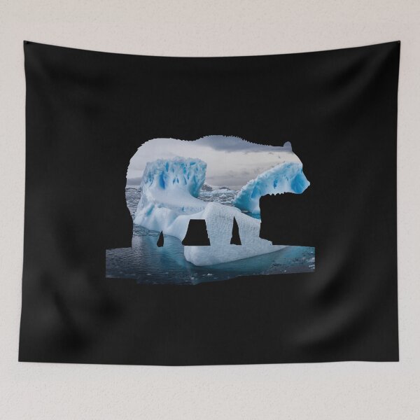 Item preview, Polar Bear Climate Change North Pole Melting Ice Glacier designed and sold by Lenny Stahl.
