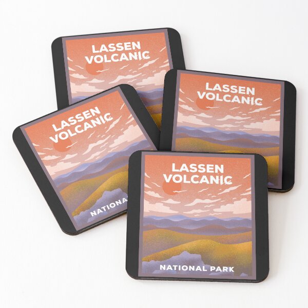 Item preview, Lassen Volcanic National Park - Retro Sunset designed and sold by HalpinDesign.