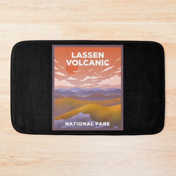 Item preview, Lassen Volcanic National Park - Retro Sunset designed and sold by HalpinDesign.