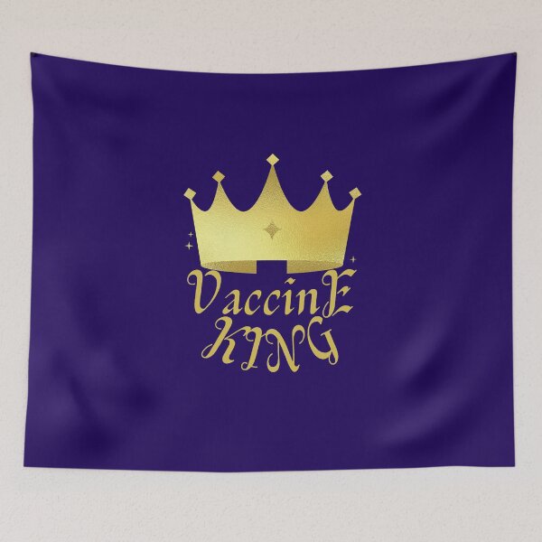 Item preview, Vaccine King designed and sold by LilWildflowers.