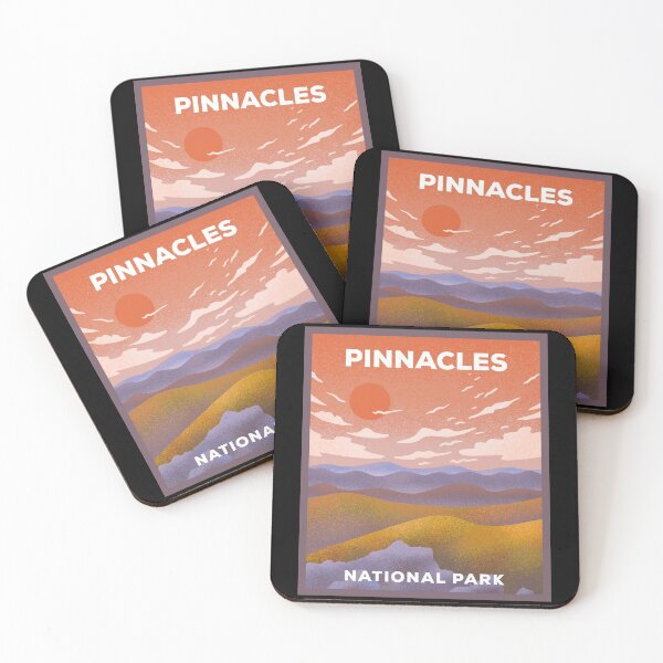 Item preview, Pinnacles National Park - Retro Sunset designed and sold by HalpinDesign.