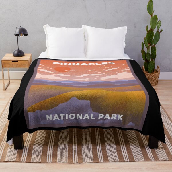 Item preview, Pinnacles National Park - Retro Sunset designed and sold by HalpinDesign.