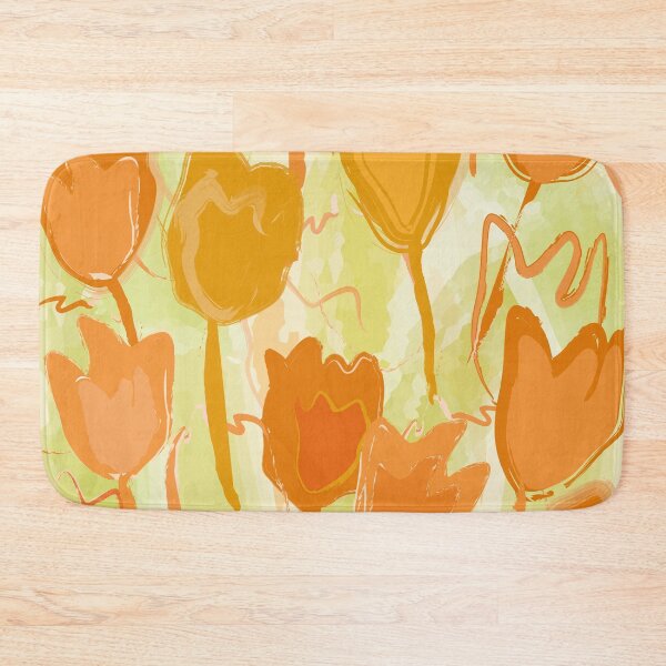 Item preview, Abstract light tulip field designed and sold by Paula Murray.
