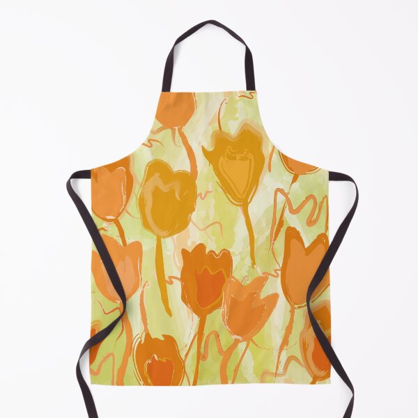 Item preview, Abstract light tulip field designed and sold by Paula Murray.