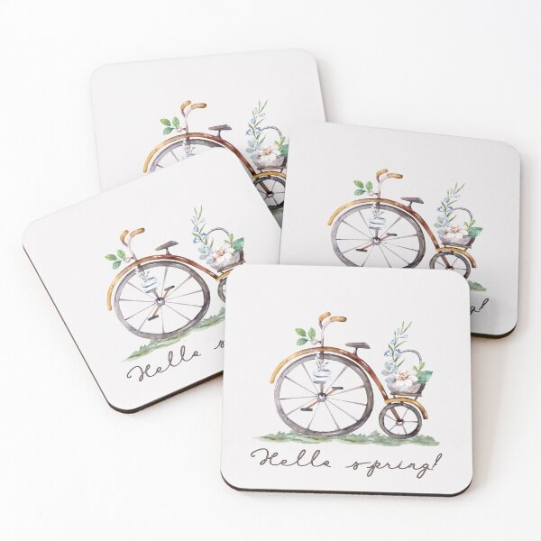 Item preview, Hello spring bicycle  designed and sold by Nyanko-Sempai.