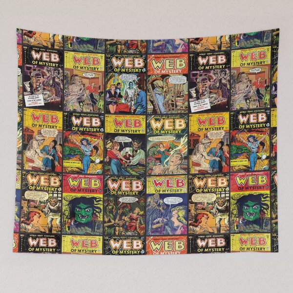Item preview, Mystery Comic Covers | Vintage comic designed and sold by Petra Becker.