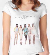 Camiseta entallada de cuello redondo QUINTA ARMONÍA 7/27 (REVISTA DE MODA)