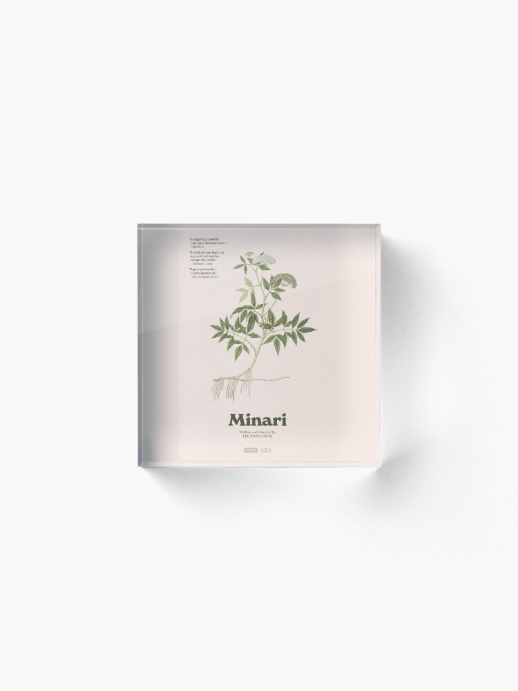 Alternate view of Minari (Original) Acrylic Block