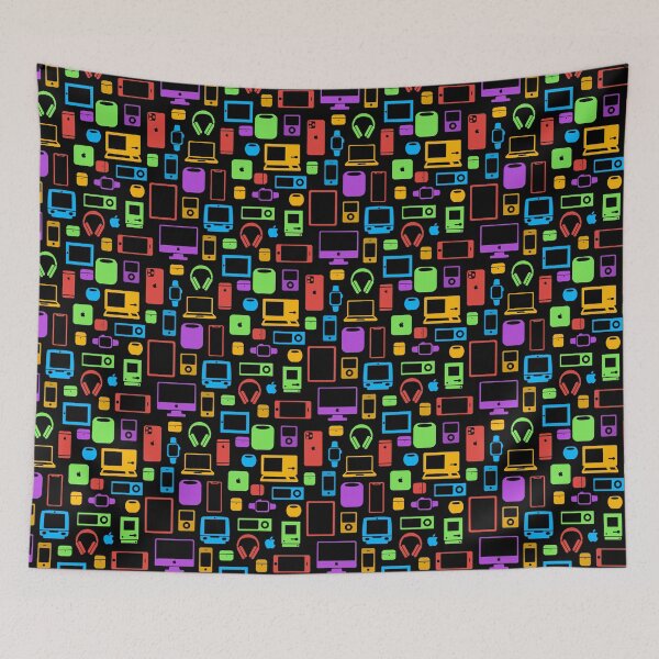 Item preview, Apple Forever (Apple Colors Black) designed and sold by Toffee Bee.