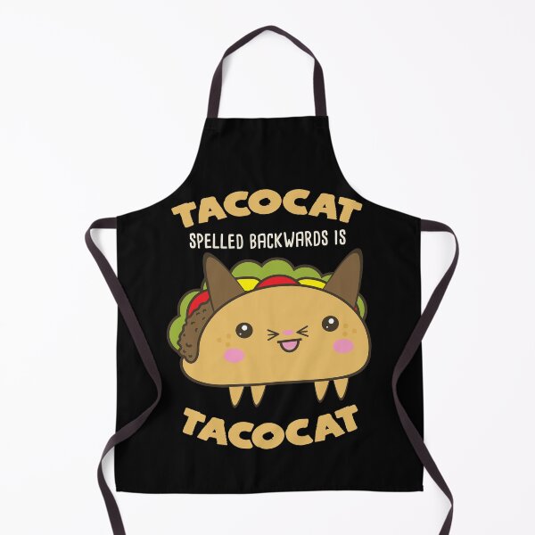 Item preview, TACOCAT spelled backwards is TACOCAT | Funny Cute Kawaii Taco Cat designed and sold by Rabbitti.